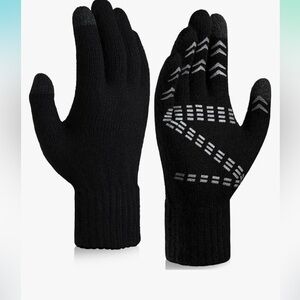 NWT Winter Gloves Touchscreen Anti-slip Knit Thermal Glove Warm for Men & Women